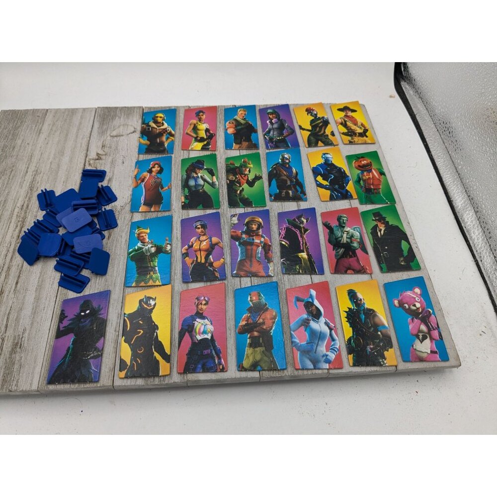 Monopoly Fortnite Ed Game Replacement  Pawns Tokens Pieces Stands